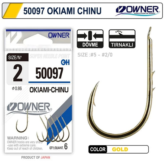 Owner 50097 Okiami - Chinu Gold İğne